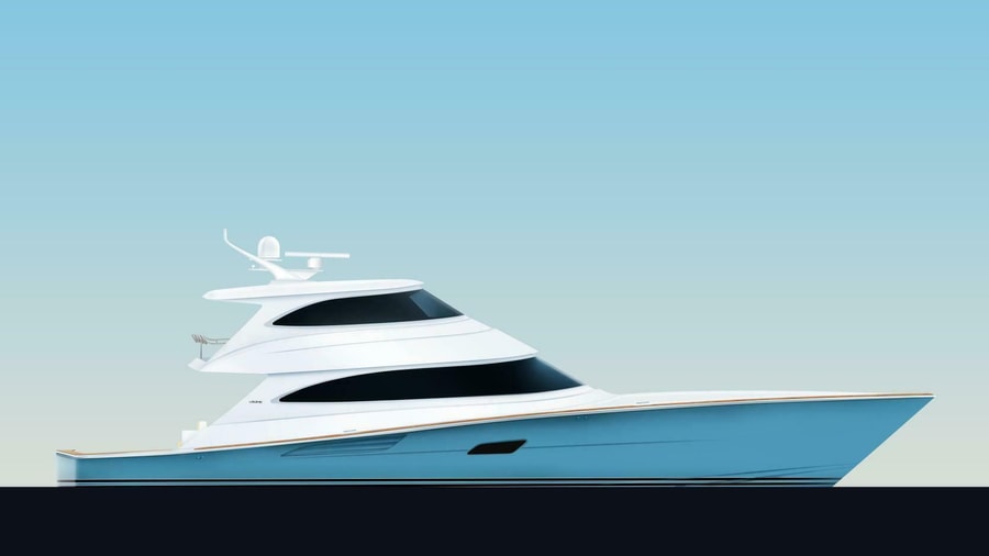 2027 Viking 90 Enclosed Bridge