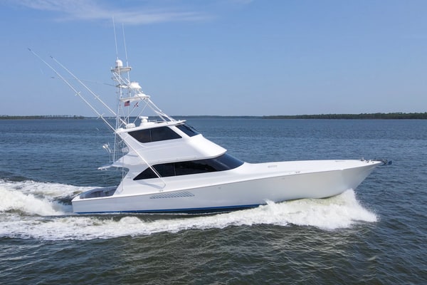 2005 Viking 61 Enclosed Bridge