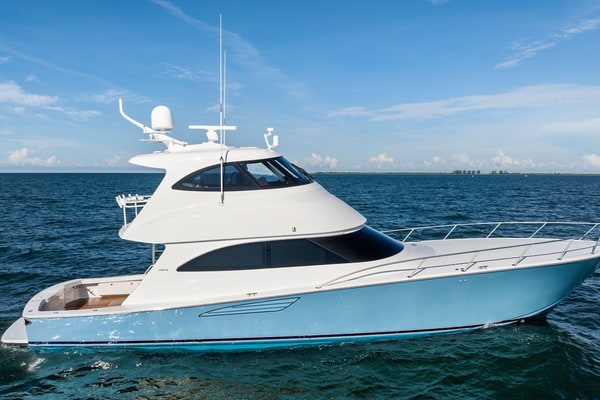 2018 Viking 62 Enclosed Bridge